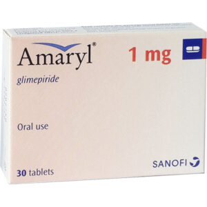 Amaryl (Glimepiride) 1mg Tablets X 30 - request current price on allschoolabs.com