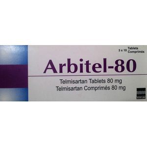 Arbitel (Telmisartan 80mg Tablets - request current price on allschoolabs.com
