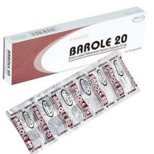 Barole (Rabeprazole) 20mg Capsules - request current price on allschoolabs.com