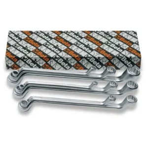 BETA 90/S8 8PCS DOUBLE ENDED DEEP OFFSET RING WRENCH SET