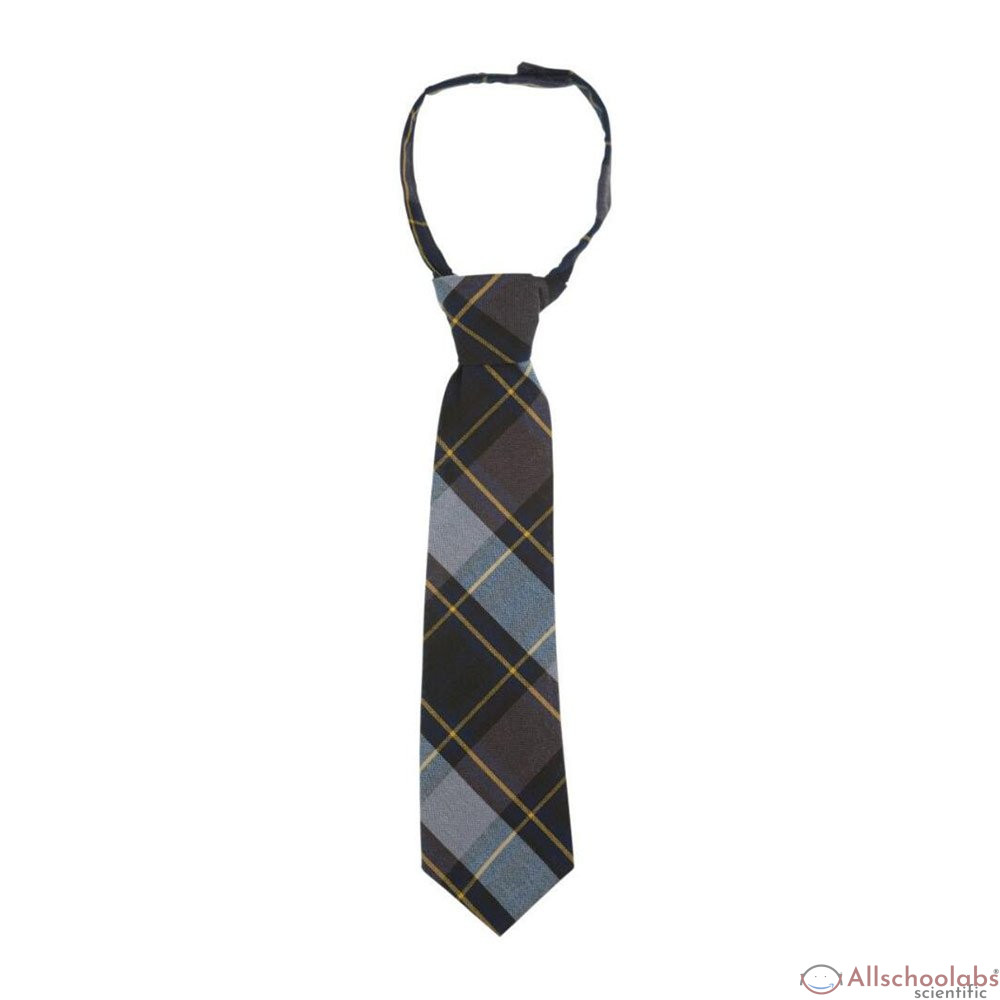 French Toast Blue/gold Plaid Tie