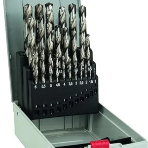 BOSCH 2608587017 1-13mm HSS-G PROBOX METAL DRILL BIT SET DIN 338, 135?