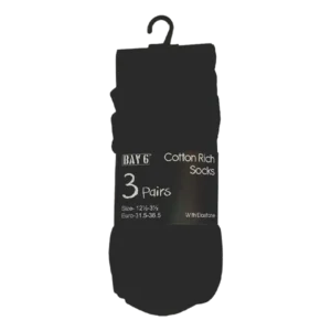 Bay Cotton Socks (Navy)