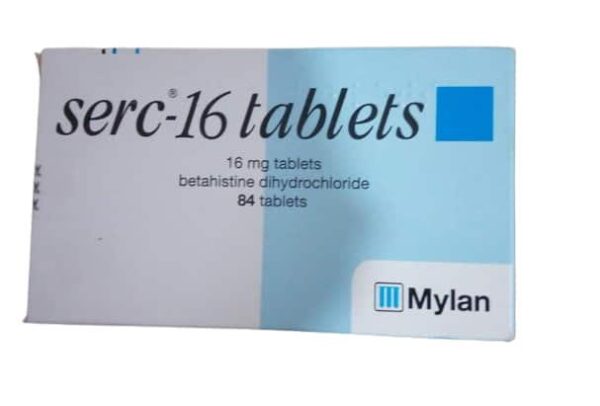 Betahistine 16mg x 84 - request current price on allschoolabs.com