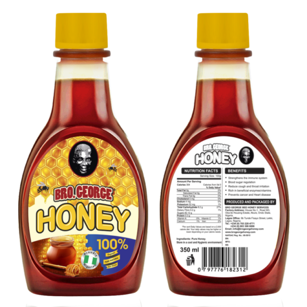 Bro George 100% Honey - request current price on allschoolabs.com