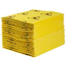Brady BrightSorb? High Visibility Safety Absorbent Pad| Buy online