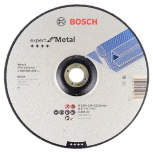 BOSCH 2608600226 230MM EXPERT FOR METAL CUTTING DISC WITH DEPRESSED CENTRE