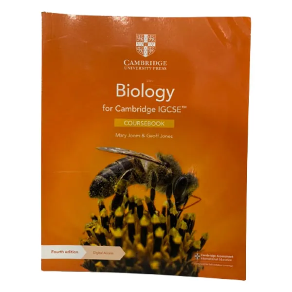Buy online cambridge igcse biology coursebook fourth edition we