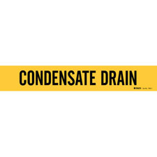 Brady CONDENSATE DRAIN Pipe Marker|Buy Online