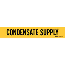 Brady CONDENSATE SUPPLY Pipe Marker|Buy Online