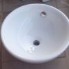 Bathroom Cabinet Ceramic Counter Top Wash Basin