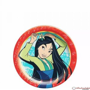 Disney Mulan Metallic 9′ Paper Plates
