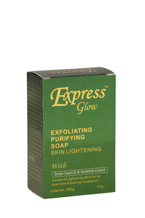 Express Glow Exfoliating Purifying Soap 7oz - request current price on allschoolabs.com