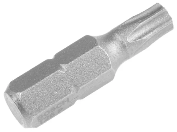 BOSCH 2607001615 25mm TORX SCREWDRIVER BIT, T25 TIP