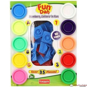 Funskool Fundough Numbers Letters N Fun