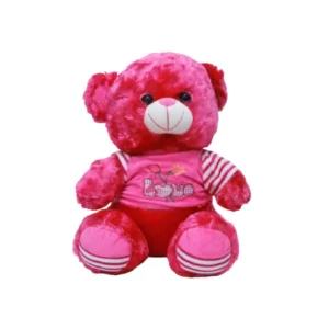 GVS 40cm Sitting Teddy (Pink Shade)