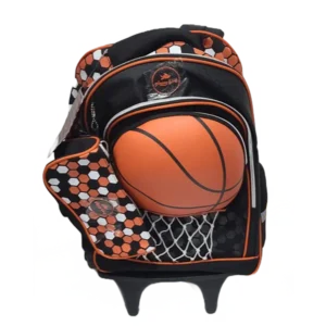 Glossy Bird GB3935TB 18″ 3 in 1 Trolley Bag (Basket Ball & Net)