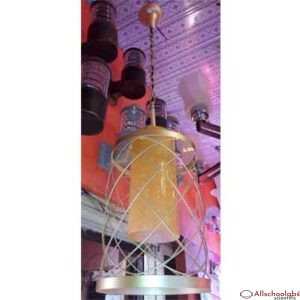 Modern golden pendant light