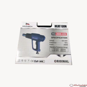 Maxmech Heat Gun With Accessories 2000W- HG2000-650