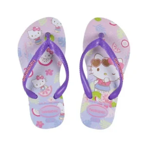 Havaianas K SL Hello Kitty Slippers – Quiet Lilac