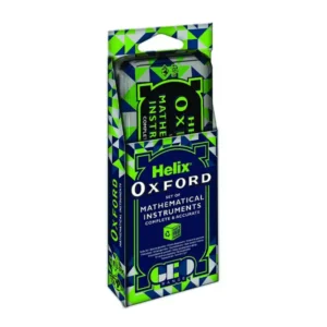 Helix Oxford Geo Edition Maths Set Lemon