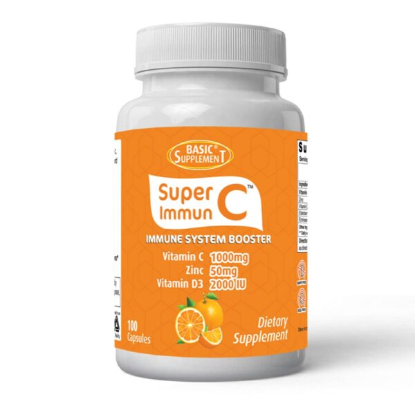 Basic Supplement Super Immun C Capsules X 100 - request current price on allschoolabs.com