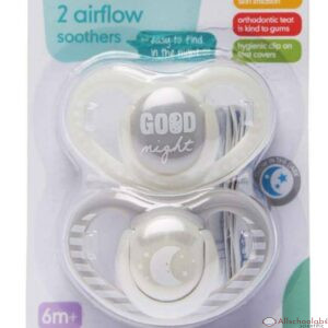 Mothercare 2 Airflow Soothers 6mths+