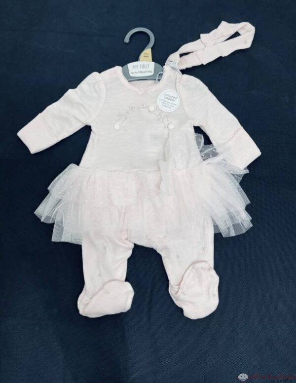 Mothercare Baby Girl?s 2pce Tutu-Styled Dress With Hairband