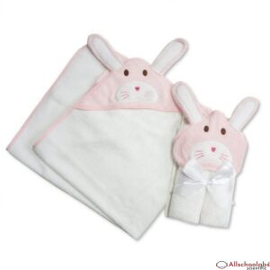 Snuggle Baby Cute Kitty Hooded Towel