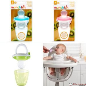Munchkin Silicone Baby Food Feeder- 4m+ BPA Free