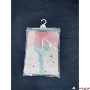 Nutmeg 2pk Sleepsuits