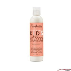 Shea Moisture Coconut And Hibiscus Kids 2n1 Curl And Shine Shampoo & Conditioner 236ml