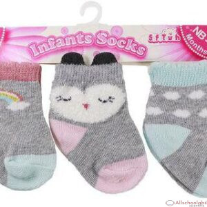 Girls 3pk Socks