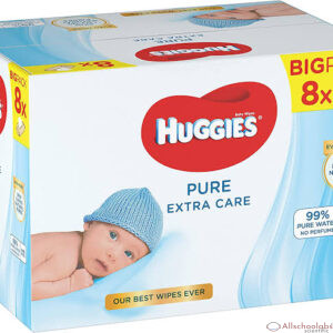 Huggies Pure Extra Care ? Purest Wipes 56pcs x8 pks