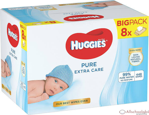Huggies Pure Extra Care ? Purest Wipes 56pcs x8 pks