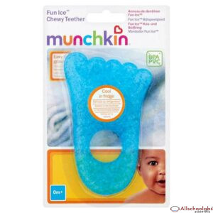 Munchkin Fun Ice Chewy Teether ? Blue Hand