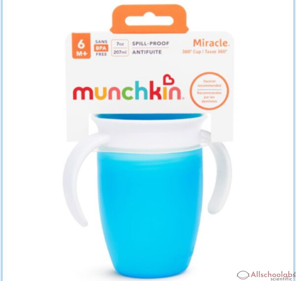 Munchkin Miracle 360? Trainer Cup Blue, 7 oz