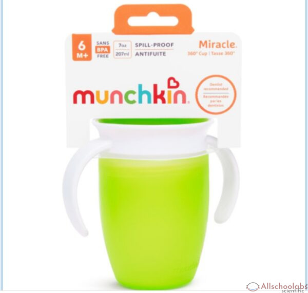 Munchkin Miracle 360? Trainer Cup Green, 7 oz