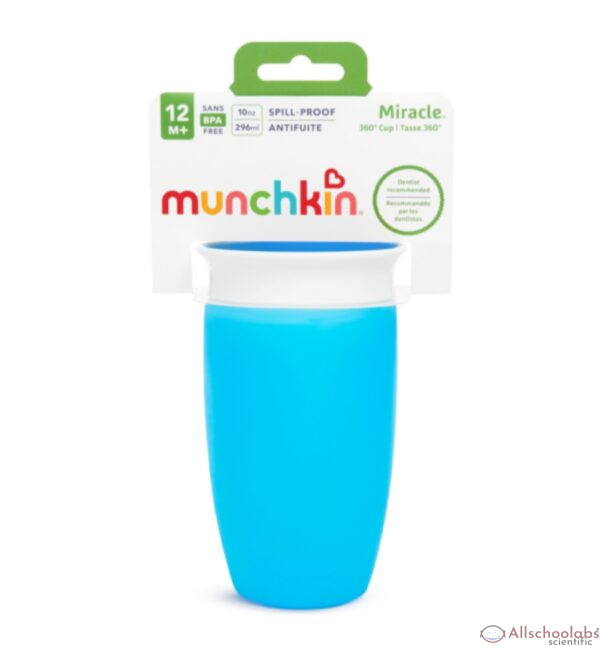 Munchkin Miracle 360? Sippy Cup Blue, 10 Oz
