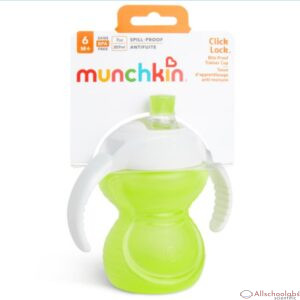 Munchkin Click Lock Chew Proof Trainer Cup 8oz ? Green
