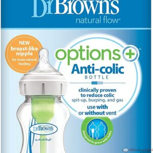 Dr. Browns Options Plus Wide Neck Baby Bottle 270ml 2pk