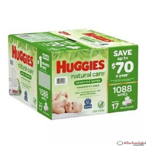 Huggies Natural Care Wipes Unscented ? 1088 Count