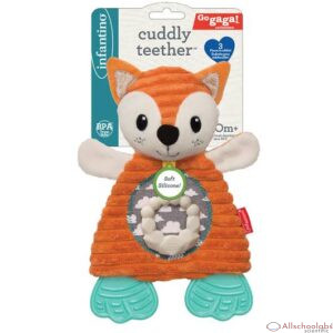 Infantino Cuddly Teether, Fox