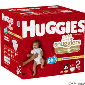 Huggies Little Snuglers, Size 2 (174 count) 5-8kg