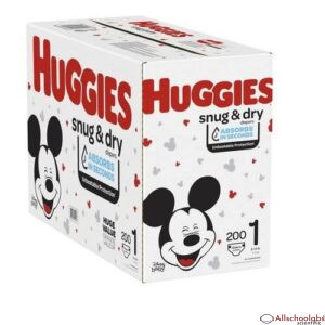 Huggies Snug And Dry, Size 1 (200 Count)