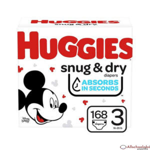 Huggies Snug And Dry, Size 3 (168 Count)