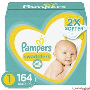 Pampers Swaddlers Size 1, 164 Count