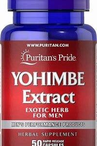 Puritan's Pride Yohimbe Extract 50 CAPS - request current price on allschoolabs.com