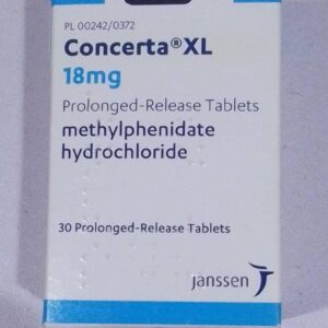 Concerta XL 18mg x30 - request current price on allschoolabs.com