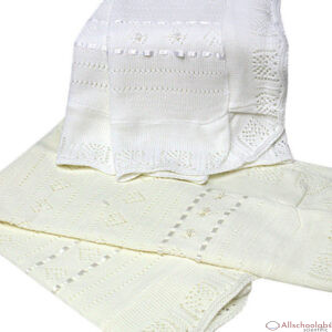 Luxurious UK Baby Shawl ? Dimension 100 x 100cm